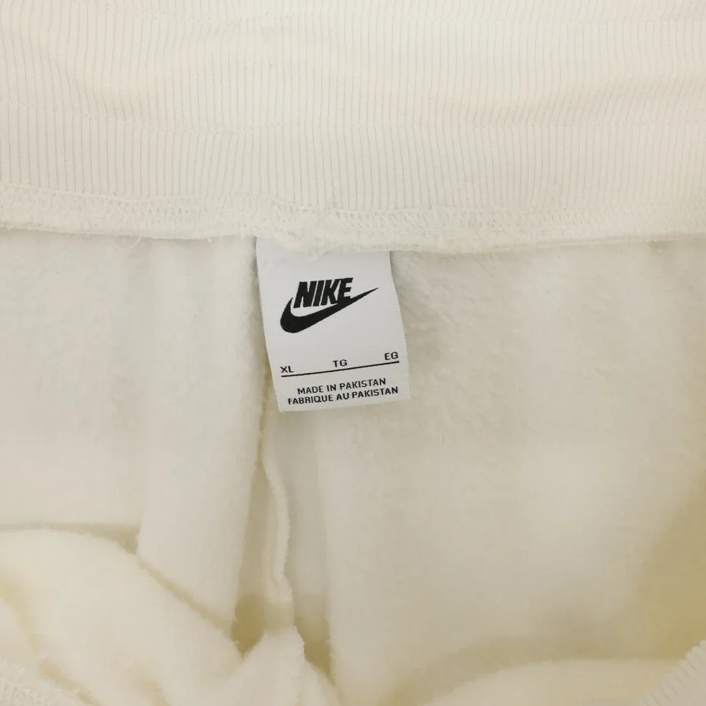 Nike Phoenix Fleece Sweatpants Womens XL Off White High Waisted Oversized